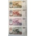 CROATIA 1993 - 1994 . ONE THOUSAND 1,000 - FIFTY BILLION 50,000,000,000 DINARA BANKNOTES . SPECIMEN
